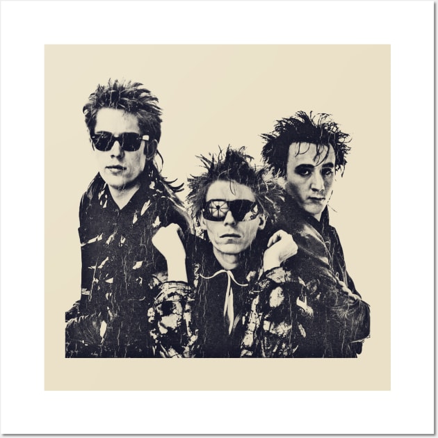 Retro Psychedelic Furs Wall Art by GekNdangSugih